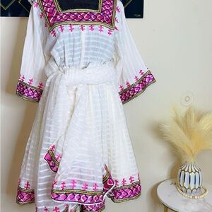 Ethiopian and Eritrean traditional dress habesha kemis